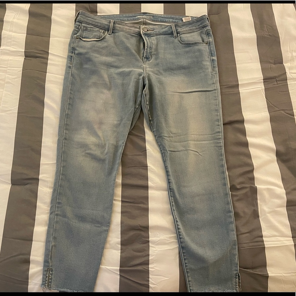 Old Navy Rockstar Super Skinny Built in Warmth